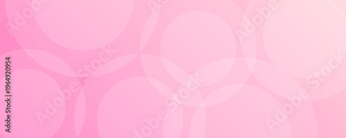Creative aesthetic backdrop with layered transparent circles in various shades of pink and rose.