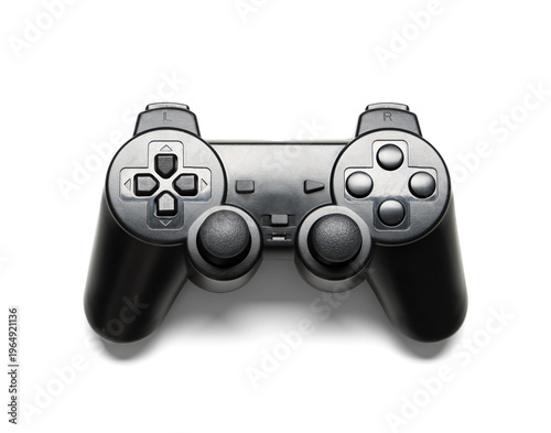 Modern joystick isolated on...