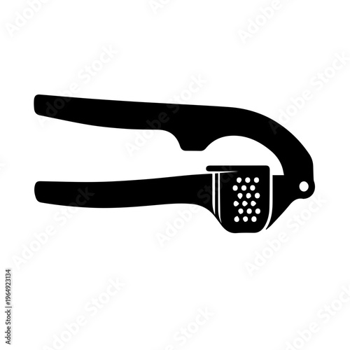 Garlic Press Kitchen Utensil