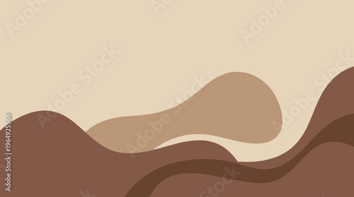 Abstract colorful organic shapes forming a soft, modern composition with pastel blobs.