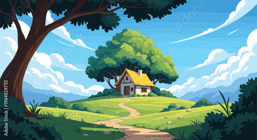 Smiling pirate captain with a black beard, eye patch, and hat gives a thumbs up gesture while holding a sword at his side.