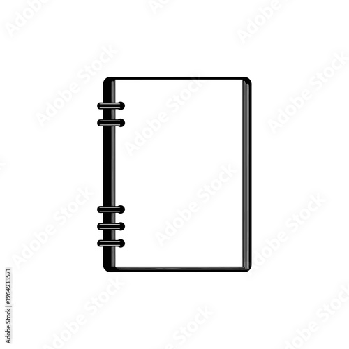 Silhouette of a Synthetic Cleanroom Notebook for Sterile Laboratory Data Collection