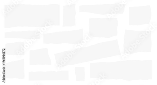 Abstract minimalist geometric shapes background with soft shadows and clean white