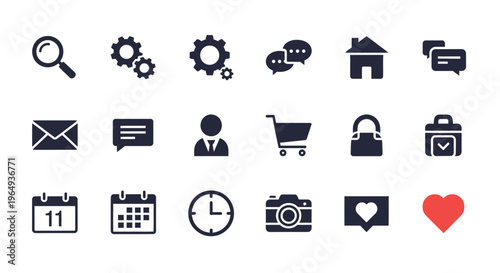 Black icons on white background.