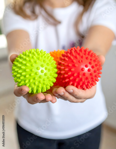 Physical Therapy Equipment Hand Display
