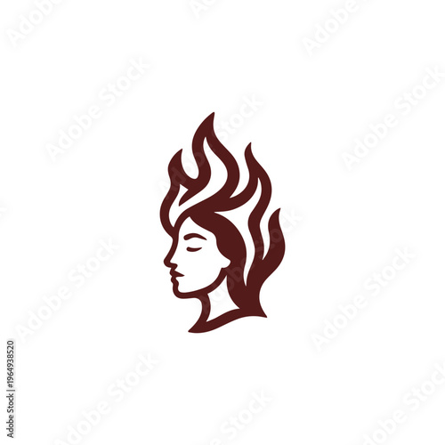 Fire Goddess Logo 
