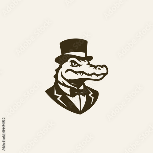Sir Crocodile Logo
