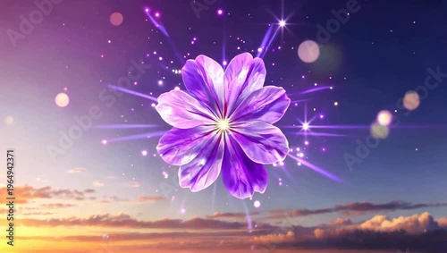 Captivating light explosion with dynamic bokeh and radiant beams, evoking energy and motion. Ideal for adding a touch of vibrancy and dynamism to your project.
