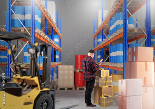 Warehouse logistics, invent...