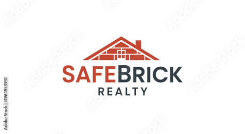 Safebrick Realty Company Logo Design 2.