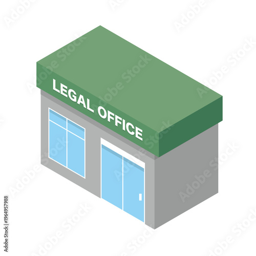弁護士事務所の建物イラスト