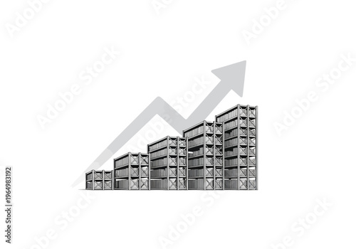 Real estate market growth and investment opportunities with increasing property values and value appreciation