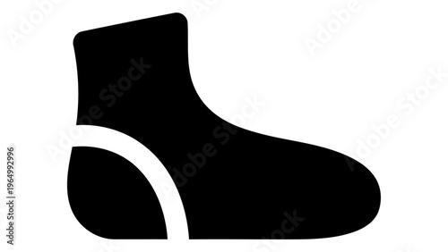 Pilates grip socks icon representing nonslip footwear for workout stability