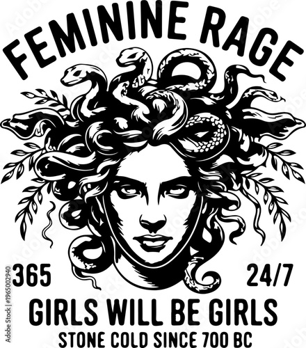 Feminine Rage Girls will be Girls svg