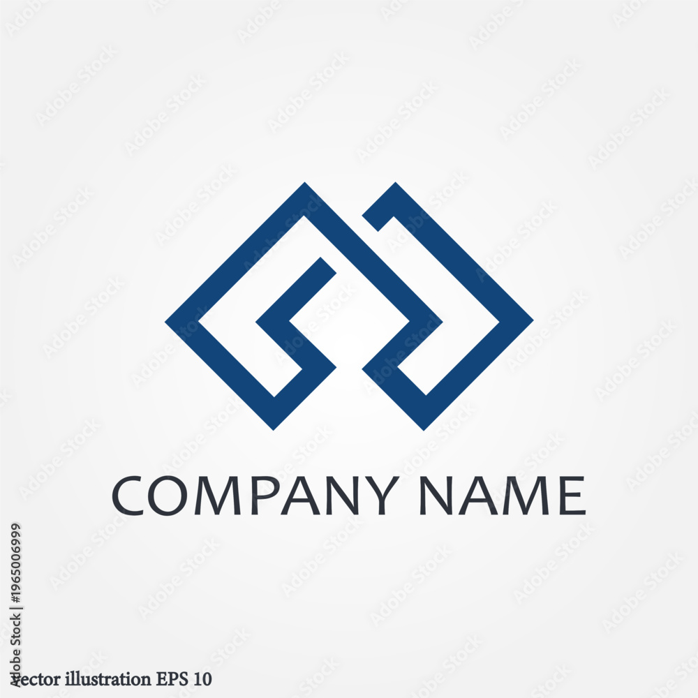 Obraz premium company icon symbol illustration vector eps10 logo template design pattern seamless bright minimal design flat design realistic style simple design modern design