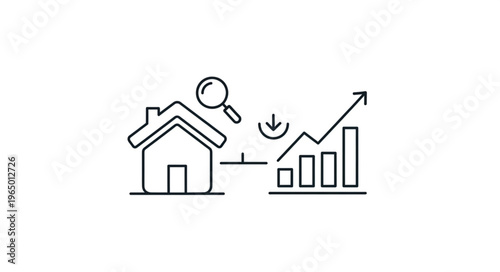 Real estate market analysis showing growth and investment opportunities for housing.
