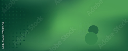 Abstract blurred gradient mesh background in green.