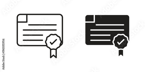 Diploma icon for ui app design and web designs