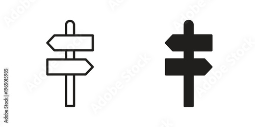 Directions icon for ui app design and web designs