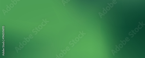 Abstract blurred gradient mesh background in green.