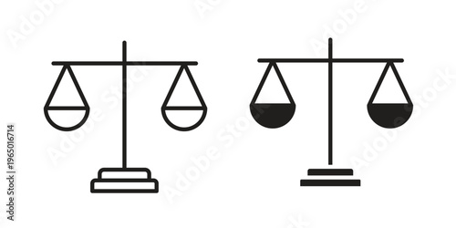 Equality icon for ui app design and web designs