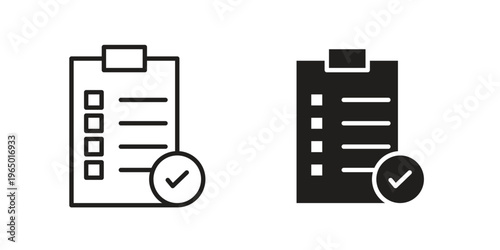 Exam icon for ui app design and web designs