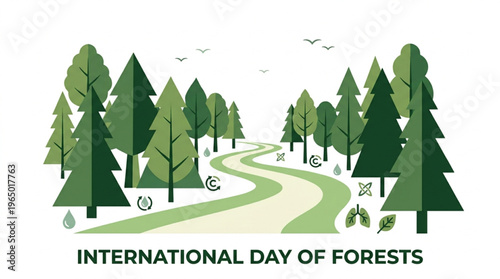 International Day of Forests Illustration
