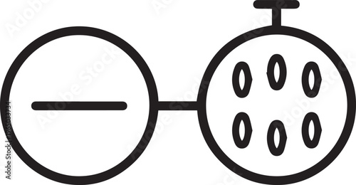 Anode and cathode symbol in a diode