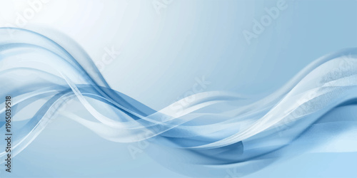 Abstract winter landscape vector featuring snow capped mountains and a blue icy ocean with waves and a jumping dolphin under a clear nature sky.