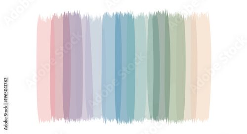 Soft Pastel Brush Strokes - Abstract Color Palette Background