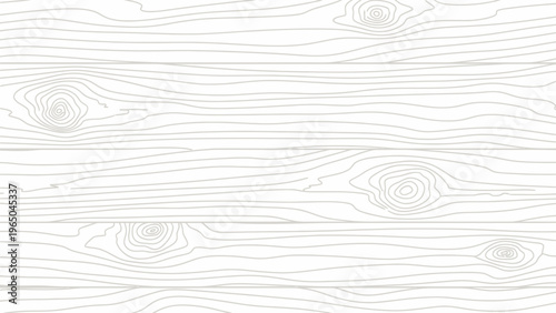 Detailed Vector Illustration of Light Gray Wood Grain Texture
