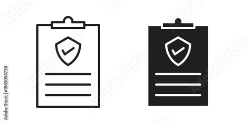 Consent icon in line design. editable stroke icon vector. EPS10
