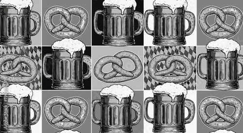 set of hand drawn illustrations