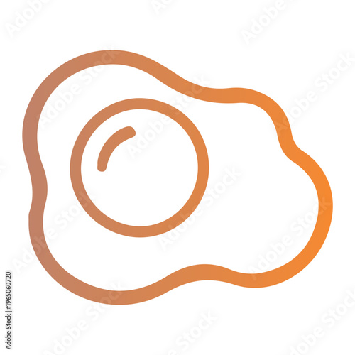 An illustration depicts a fried egg with a runny yolk on a plate.