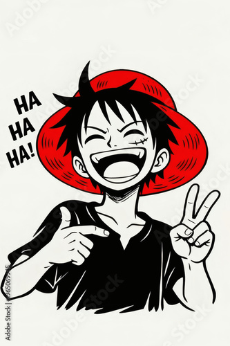 Laughing Luffy 