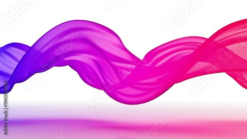 Colorful Abstract Wave Design for Modern Art Projects and Creative Backgrounds