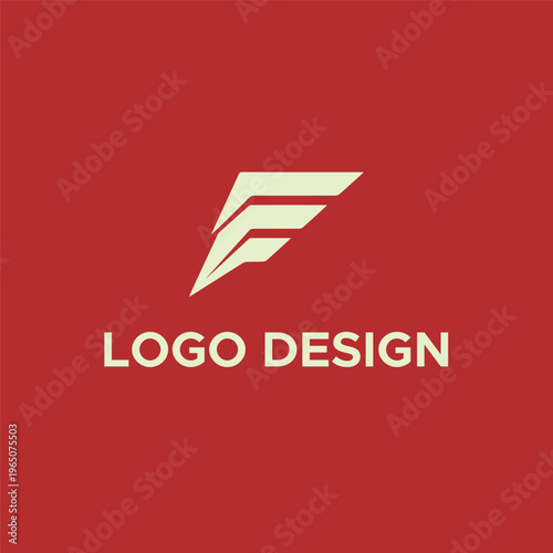 Alphabet logo design vector and flat template