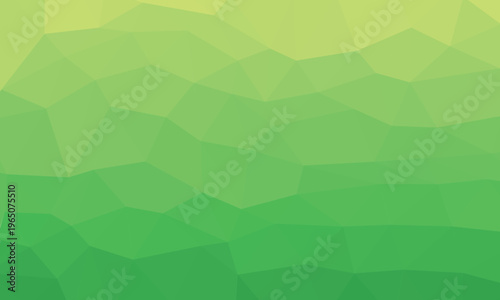 ポリゴン・幾何学グラデーション背景（黄色〜緑）