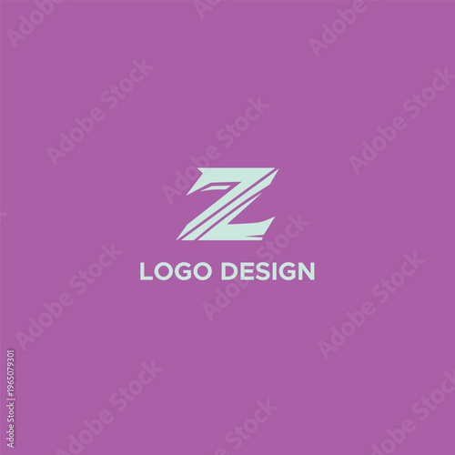 Alphabet logo design vector and flat template