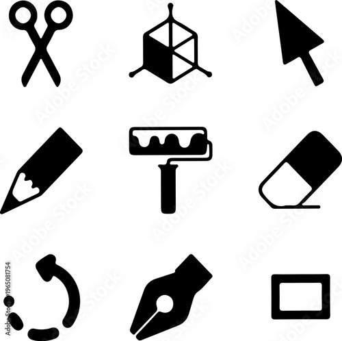 Travel and tourism icon set, 16 black outline vector elements for vacation planning, minimalist holiday and transportation symbols