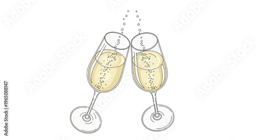 Champagne Toast Celebration