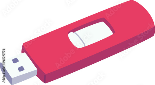 USB Flash Drive Sticker for Data Storage