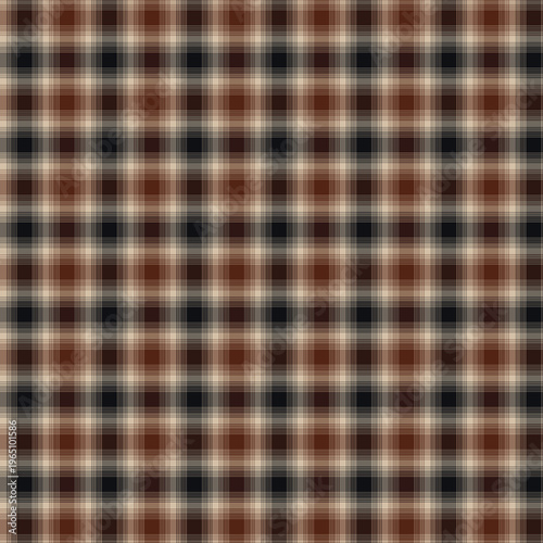 A seamless red and white checkered gingham tablecloth texture featuring a vintage picnic plaid pattern on cotton fabric material for a classic textile wallpaper backdrop design