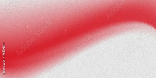 An abstract white background with grainy texture (noise) and ruby ​​gradient creates a calm, gloomy or noir, serious and minimalist atmosphere.