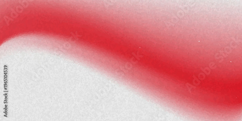 An abstract white background with grainy texture (noise) and ruby ​​gradient creates a calm, gloomy or noir, serious and minimalist atmosphere.