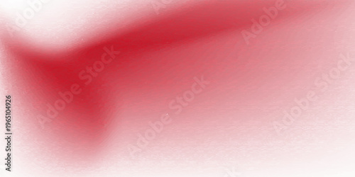 An abstract white background with grainy texture (noise) and ruby ​​gradient creates a calm, somber and minimalist atmosphere.