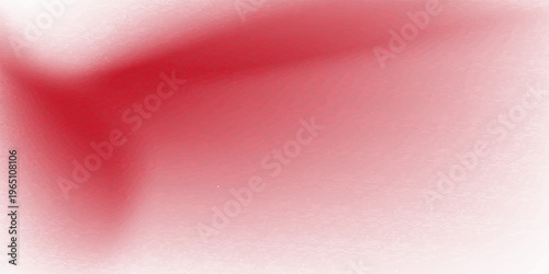 An abstract white background with grainy texture (noise) and ruby ​​gradient creates a calm, somber and minimalist atmosphere.