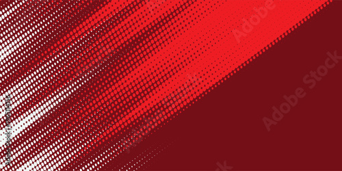 Vector sparkling dots or halftone sparkling pattern texture Pop Art Style Background. Halftone White and Red on background. EPS 10