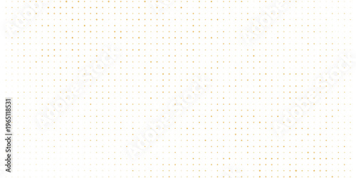 Gold falling down confetti background. Repeated golden dotted glitter pattern. Yellow, orange and golden dots wallpaper. Celebration Christmas, New Year or birthday party repeating backdrop. Vector
