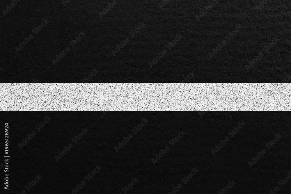 Fototapeta premium Road Asphalt Texture With White Lane Marking